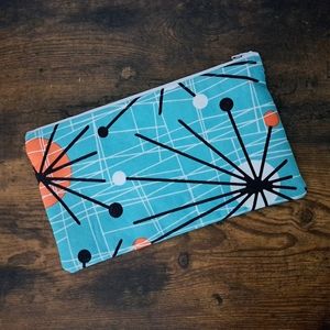 Handmade retro makeup bag